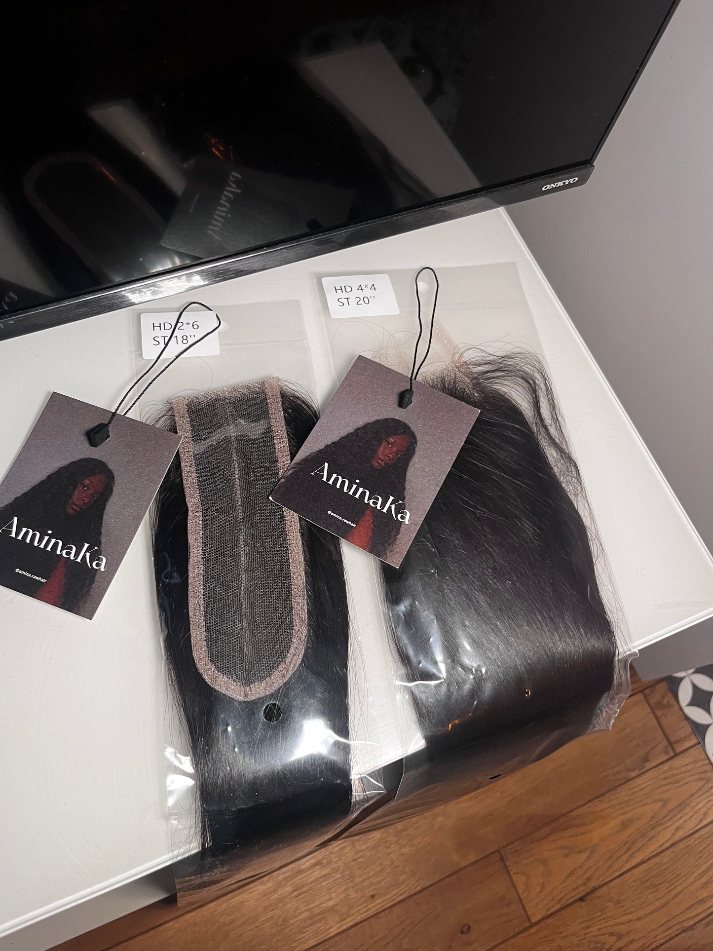 Closure Raw hair - 2x6