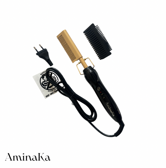 SILKHEAT TITANIUM - Peigne Chauffant Professionnel