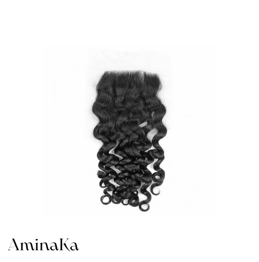 CLOSURE HD BOUCLES CAMBODGIENNES - Raw hair